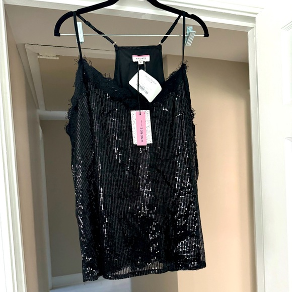 Sequins Tank Top - Picture 1 of 4